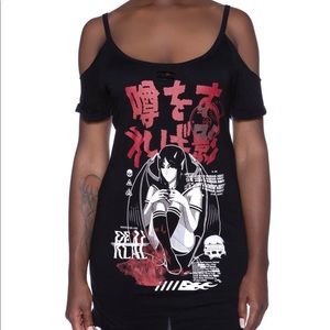 Killstar Rumor 2Xl Distressed top bnib